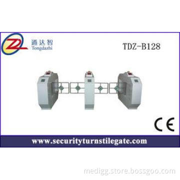 New design SS304 Automatic Swing Barrier Gate High Speed Tu